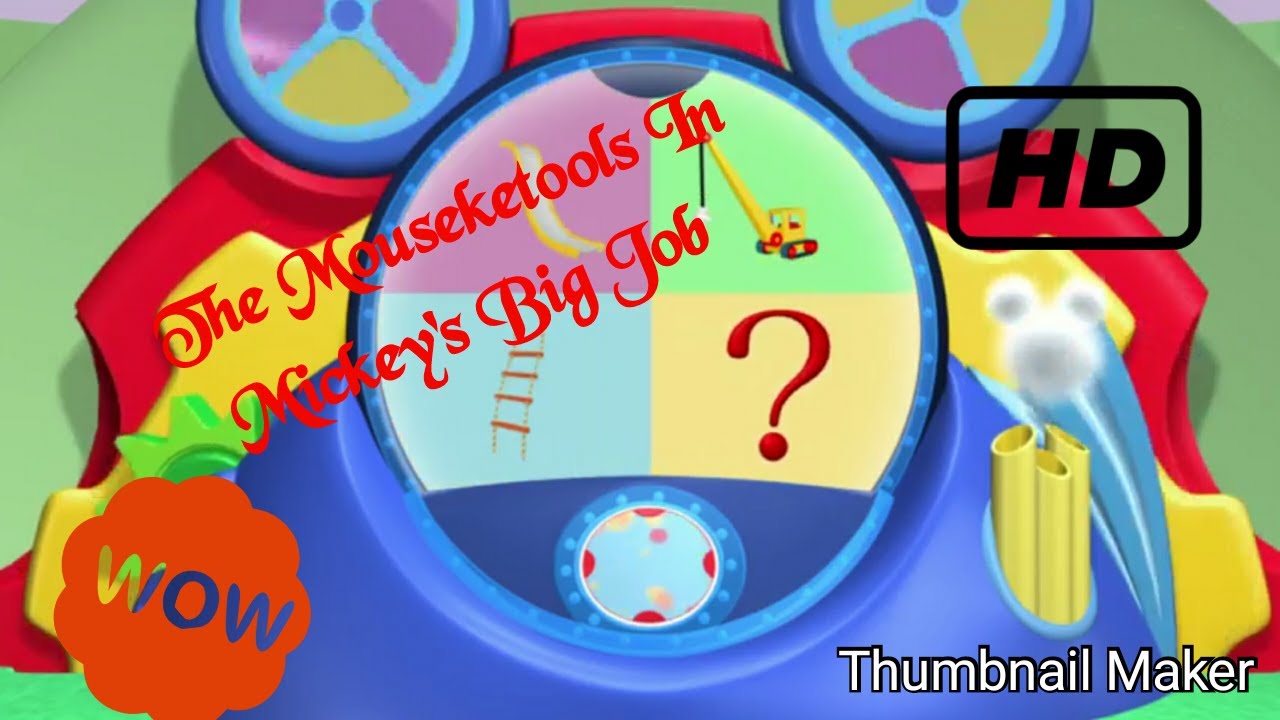 The Mouseketools In Mickey's Big Job - YouTube.