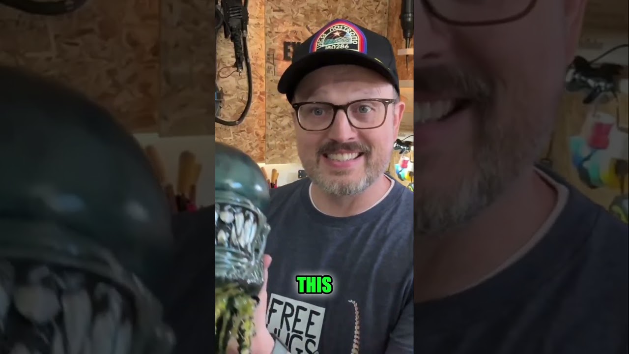 How to make an Alien Romulus Popcorn Bucket into a movie level prop!