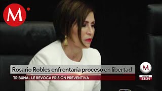 Defensa de Rosario Robles espera que deje cárcel el jueves