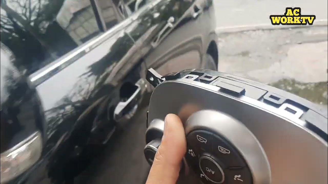 HYUNDAI SANTA FE AIRCON SWITCH REPAIR - YouTube
