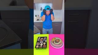 Skibidi toilet cake vs chocolate cookies ice cream challenge funny shorts by Ethan Funny Family