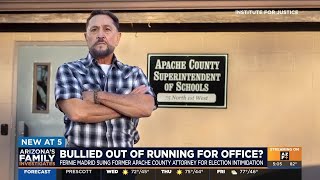 Educator sues ex- Apache County attorney over alleged campaign plot