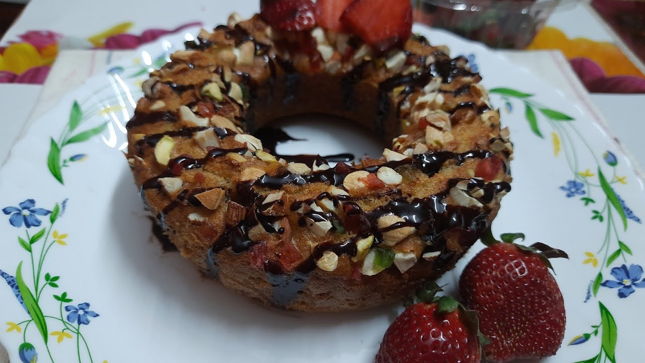NUTTY BUNDT CAKE│EGGLESS DELICIOUS CAKE 🥮🥮🥮
