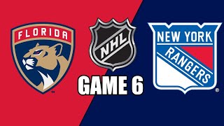 New York Rangers vs Florida Panthers GAME 6 w/Superbman