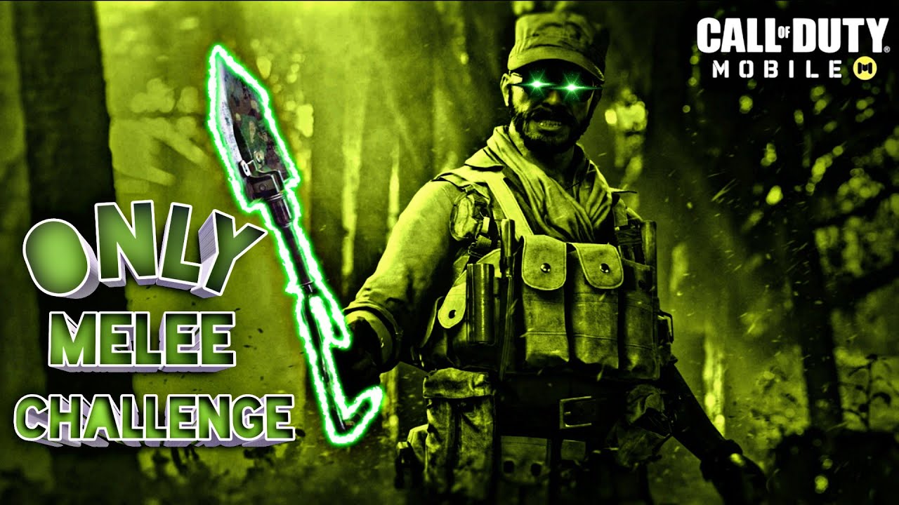 COD only melee challenge 🔪 - YouTube