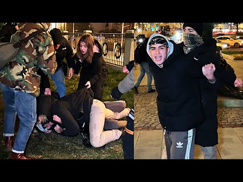 Видео: ЛЕВ ПРОТИВ - МАССОВАЯ ДРАКА / УЖАС ЧТО ОНИ ТВОРЯТ !