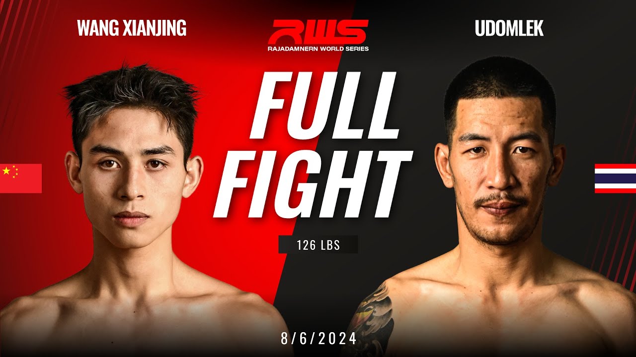 Wang Xianjing vs Udomlek JongcharoenMuayThai