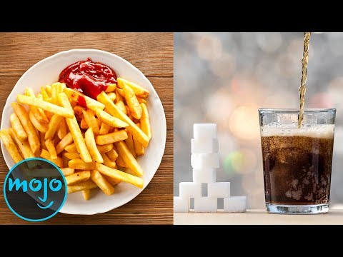 Video: List Of The Most Unhealthy Foods