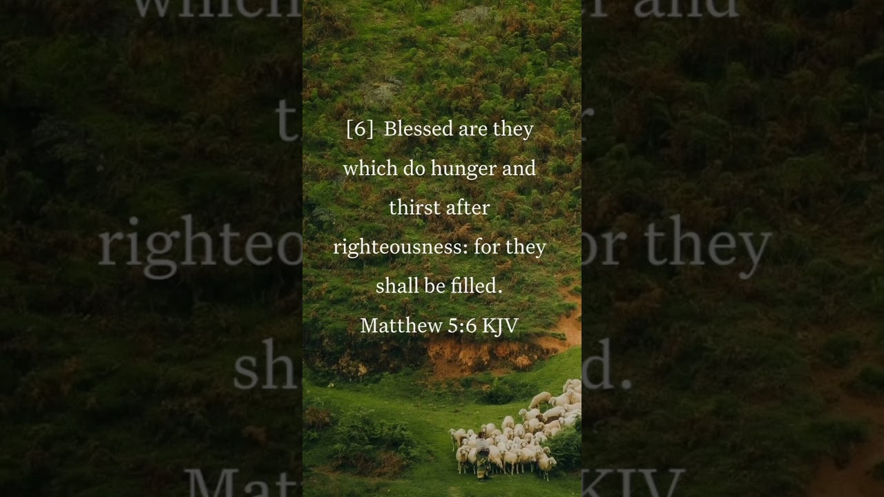BIBLE AUDIO MATTHEW 5:6 || God's Word - Bible Stories 