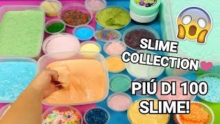 COLLEZIONE SLIME #6 PIU DI 100 SLIME! (SLIME COLLECTION + ASMR) Iolanda Sweets