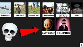 FRANKLIN PLAY 😰BABY IN YELLOW ☠️HORROR MOD IN- INDIAN BIKES DRIVING 3D #indianbikedriving3d 