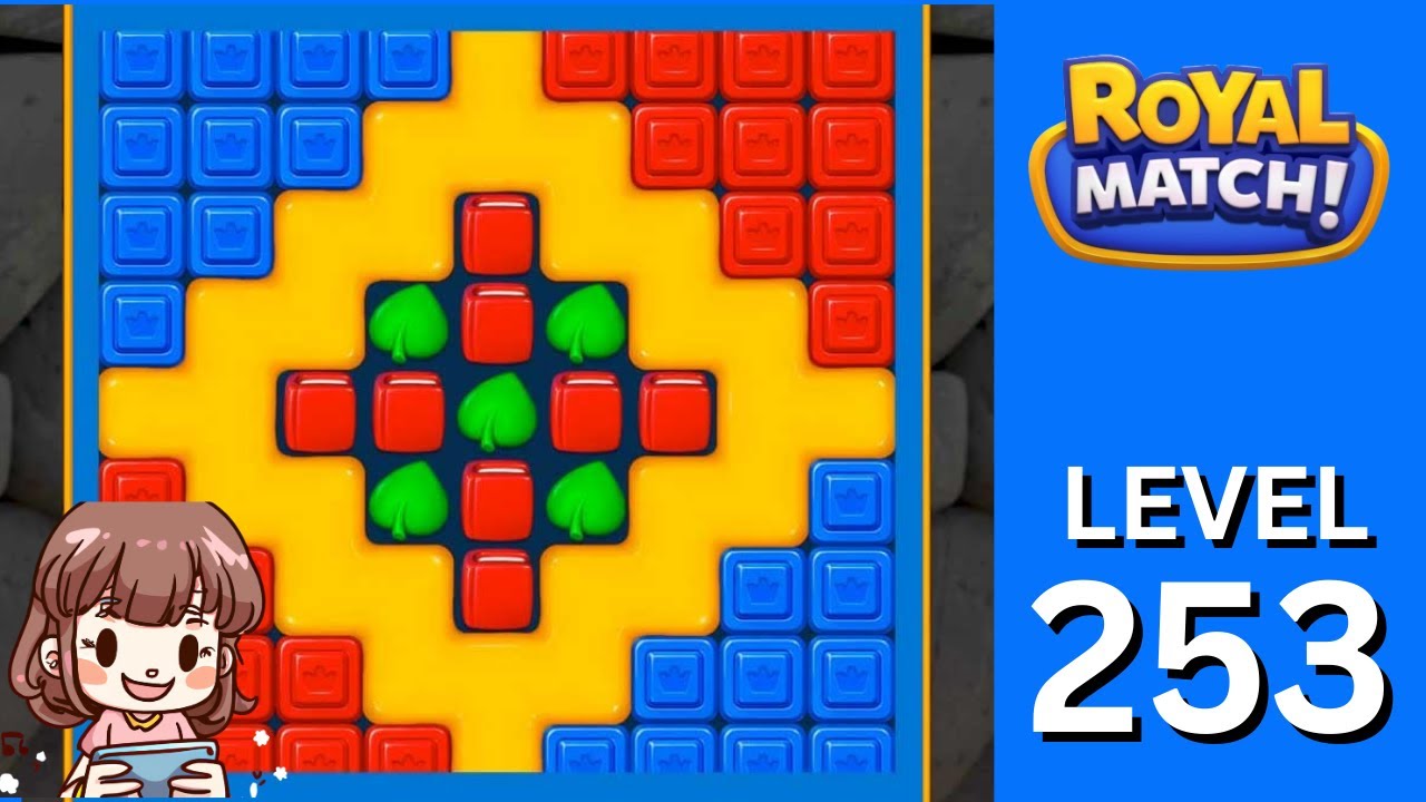 Royal Match Level 253 Walkthrough Solution 👑⚜️