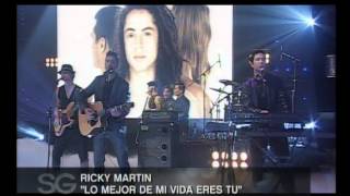 "Lo Mejor De Mi Vida Eres Tu" Ricky Martín - Susana Gimenez
