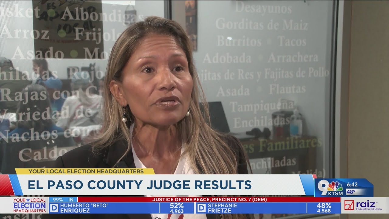 El Paso County Judge results - YouTube