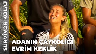Survivorın En Dobra Kadını Evrim Keklik Survivor Kolaj