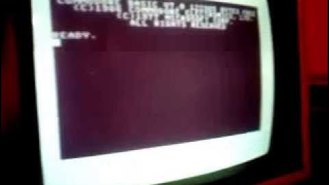 C128DCR normally start