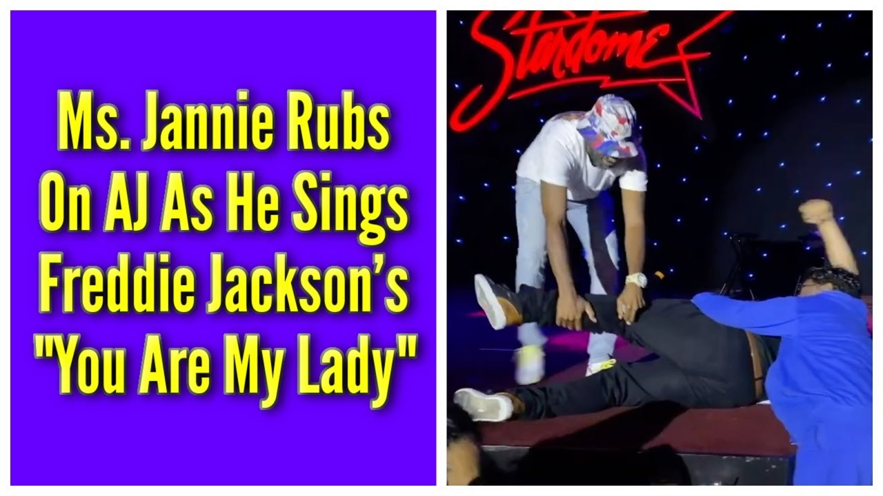 Ms. Jannie Rubs On AJ As He Sings Freddie Jacksonās You Are My Lady | Rickey Smiley Karaoke Night Ms. Jannie Rubs On AJ As He Sings Freddie Jacksonās You Are My Lady | Rickey Smiley Karaoke Night