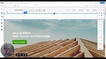 Wix Editor Basics - How to Add Header items on the Left and Right Margins