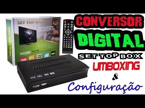 Sintonizador de Television Digital ISDB-T Decodificador TDT HD con PVR  Entradas AV y HDMI, TDT300HD