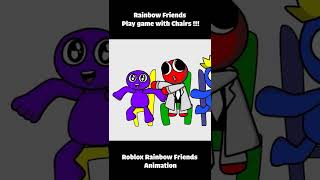 Playing with chairs | Rainbow Friend Animation