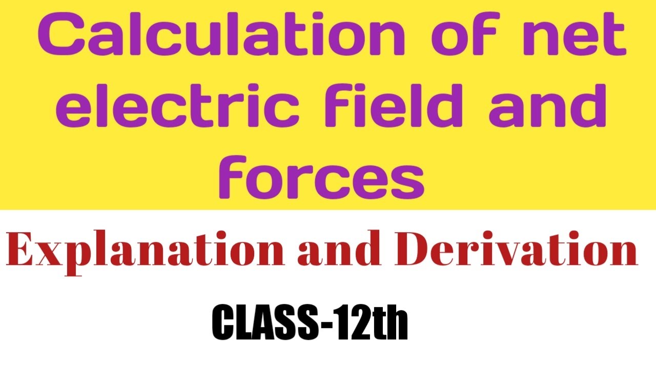 Method to calculate net electric force and field by parallelogram