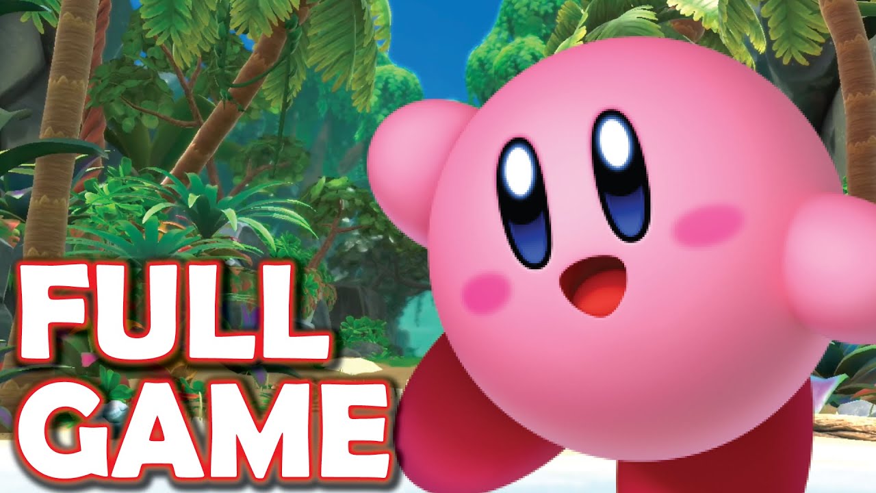 Kirby and the Forgotten Land is AMAZING!! (FULL GAME Playthrough!)