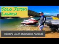 HOW TO: Solo launch your jetski (4wd on beach)