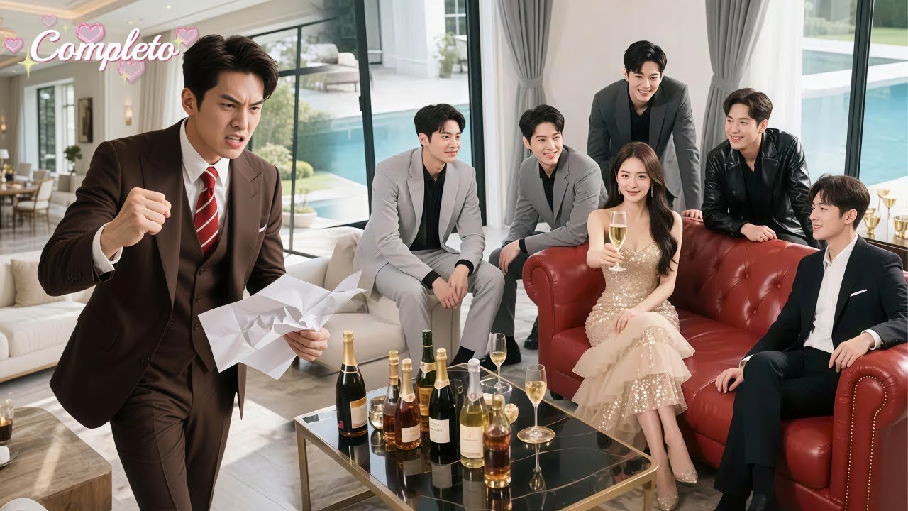 CEO ignorou a esposa por 7anos Furiosa, ela fez 1festa em casa c/ 10galãs&ele ficou louco de ciúmes!