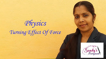 ICSE Class 8 Physics - Turning Effect of a force  or Torque