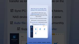 How I Transfer Files from PC to PC with/without Ethernet #pctips #aomeibackupper #pctopc