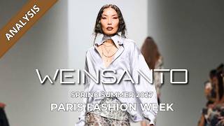 Weinsanto Spring Summer 2027 Fashion Show Analysis | Paris Fashion Week