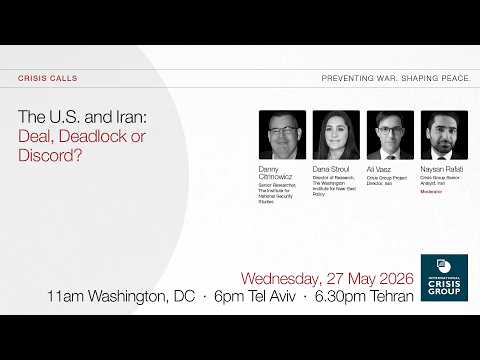 The U.S. and Iran: Deal, Deadlock or Discord?