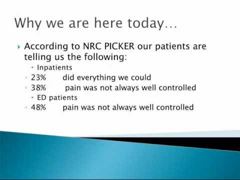 Pain Management Education For Nursing