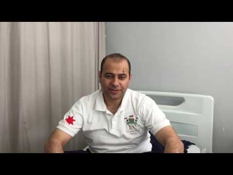 هل سيتمكن الأستاذ سامر الزعبي من الرؤية مجددا بشكل طبيعي مركز الخالدي للعيون