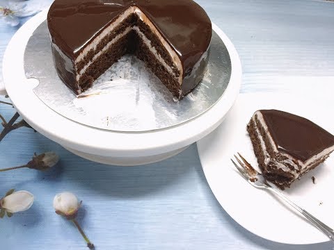 Video Cách làm BÁNH SOCOLA HẠNH NHÂN kem tươi - how to make... - youtube