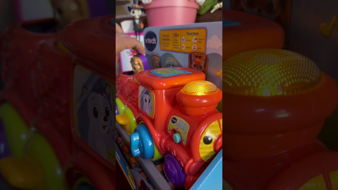 увлекательный обучающий поезд-раскладушка 