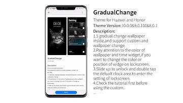 【Tutorial】Huawei Themes GradualChange