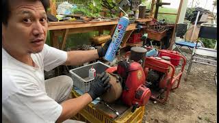 Fixing a Scrap yard bought ( Robin EC-17 ) motor and making it run