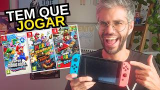 Os 5 MELHORES jogos do Mario no Nintendo Switch 😱🎮