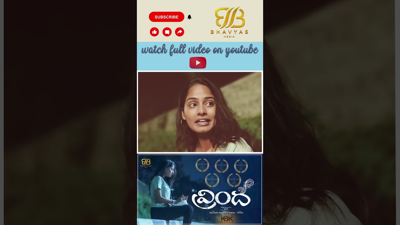 Vrindha | Telugu Short Film | Bhavyas Media