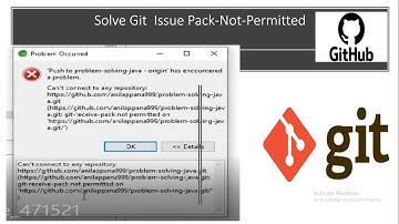 #Github git-receive-pack not permitted & Can