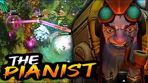 Tinker like a PIANIST Amazing Fast hand | Dota 2 Tinker Gameplay |