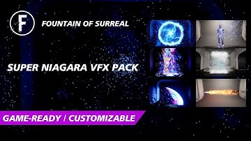 Unreal Engine 5 - Super Niagara VFX Pack Overview