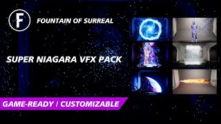 Unreal Engine 5 - Super Niagara VFX Pack Overview