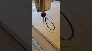 Making A Wood Name Sign By Request Out Of Baltic Birch On The Cnc Router.
