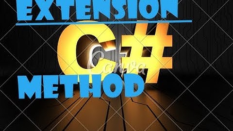 20|| C# Tutorial In Bangla : Extension Method