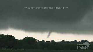 04-26-2023 Valley Mills, TX - Tornado Vortices Dancing within Circulation