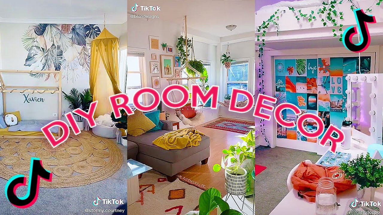 Tiktok DIY Room Decor | Room Decor Tiktok DIY Part 3 ???? - YouTube