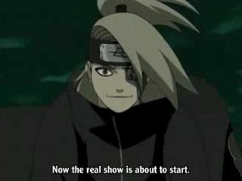 Gaara vs Deidara part 1