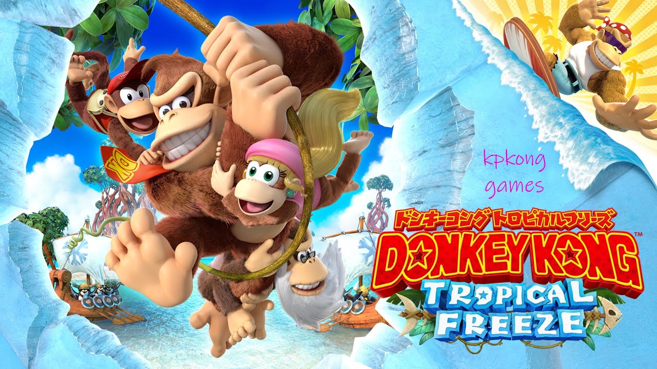 Donkey Kong Tropical Freeze (Level 3-1) （Switch 復刻版）